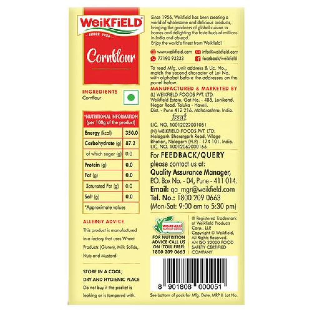 Weikfield Cornflour, 500 g-2.webp